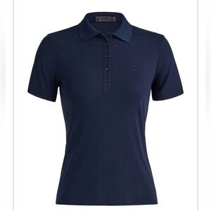 G/Fore RIBBED TECH NYLON POLO Navy Blue Large